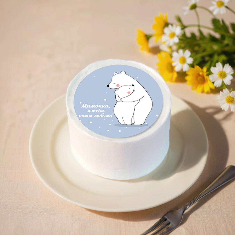 Бенто торт Мамочка, я тебя очень люблю