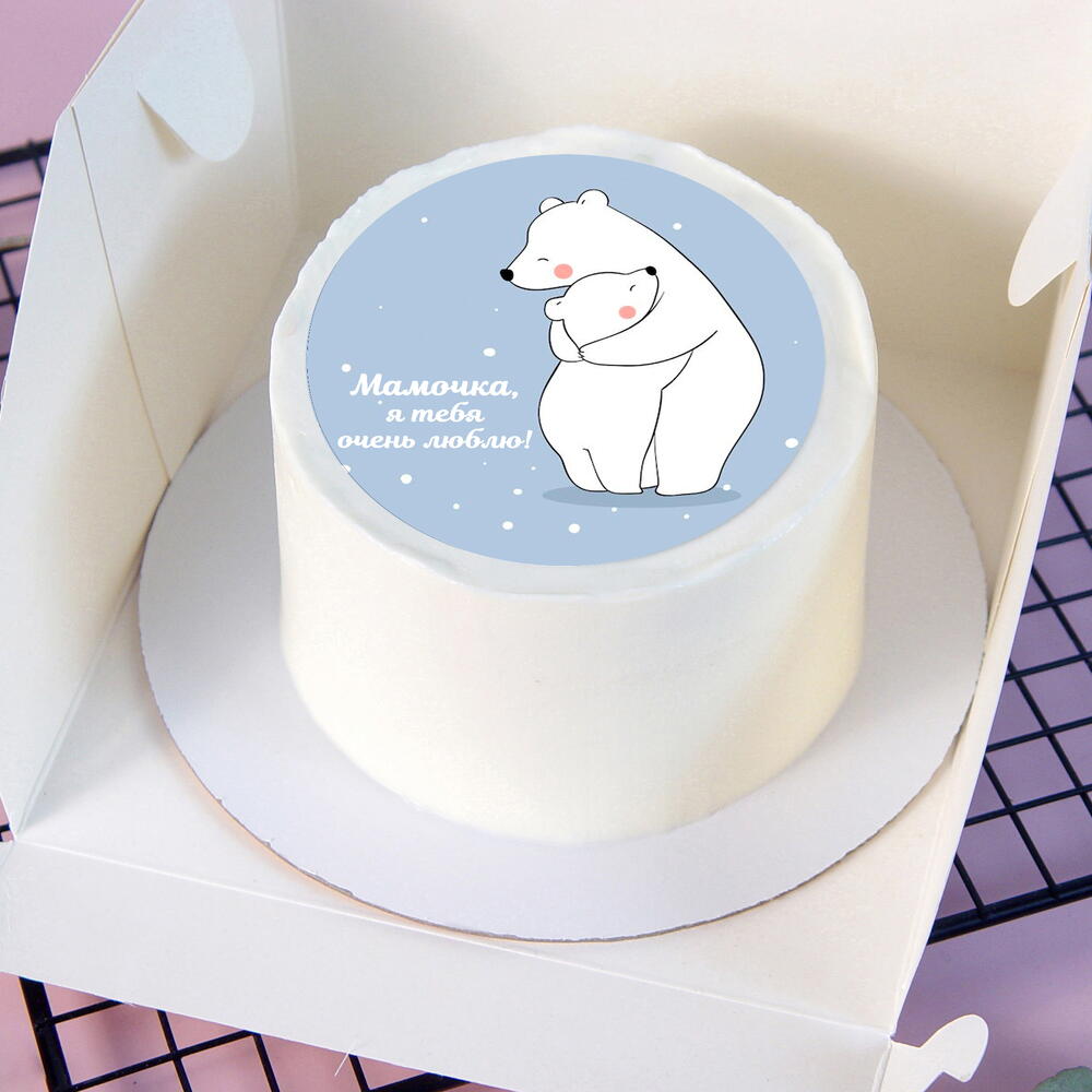 Бенто торт Мамочка, я тебя очень люблю