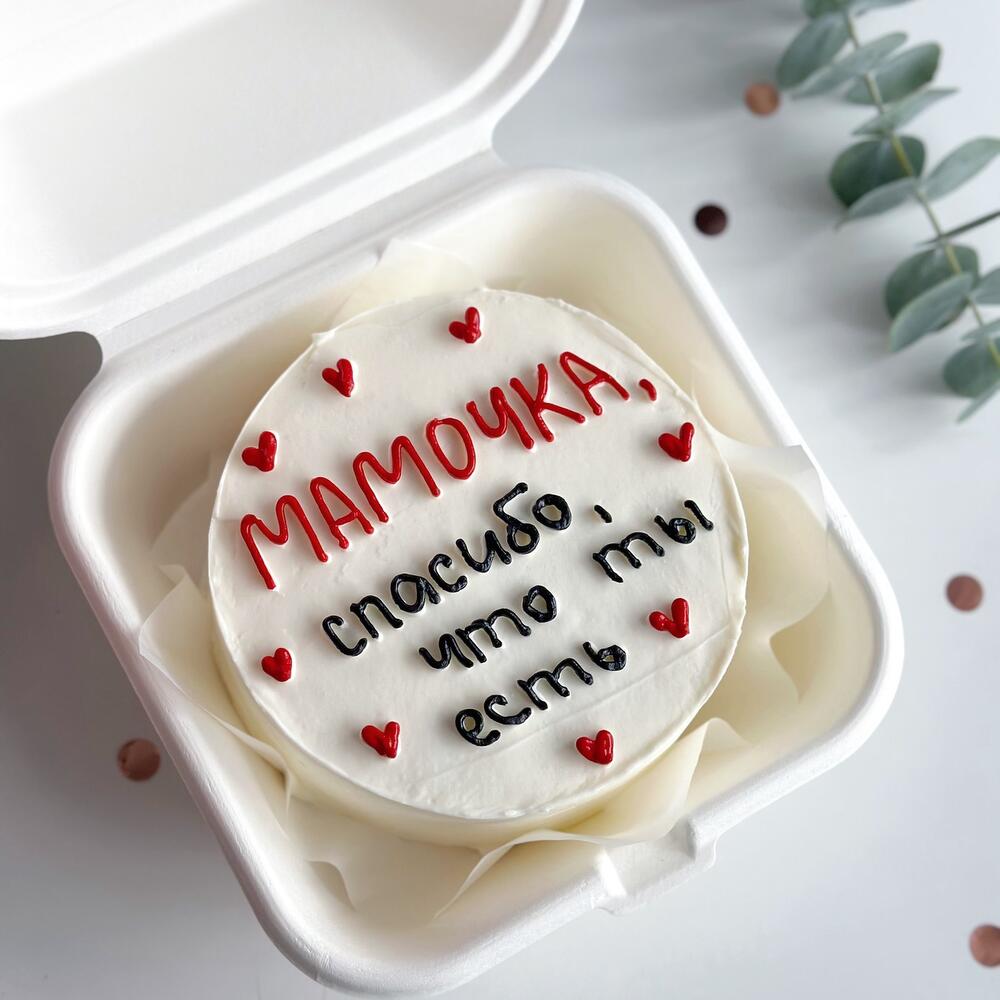 Бенто торт «мамочке» на День матери