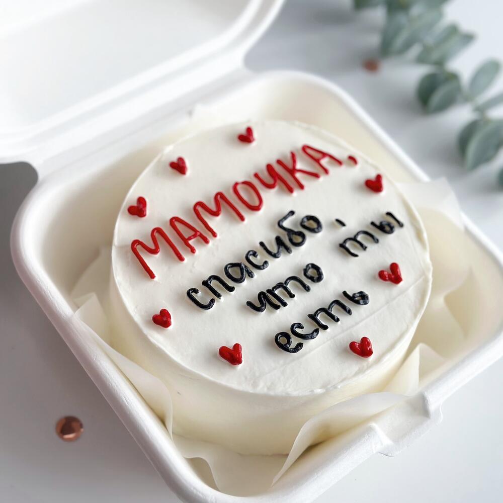 Бенто торт «мамочке» на День матери