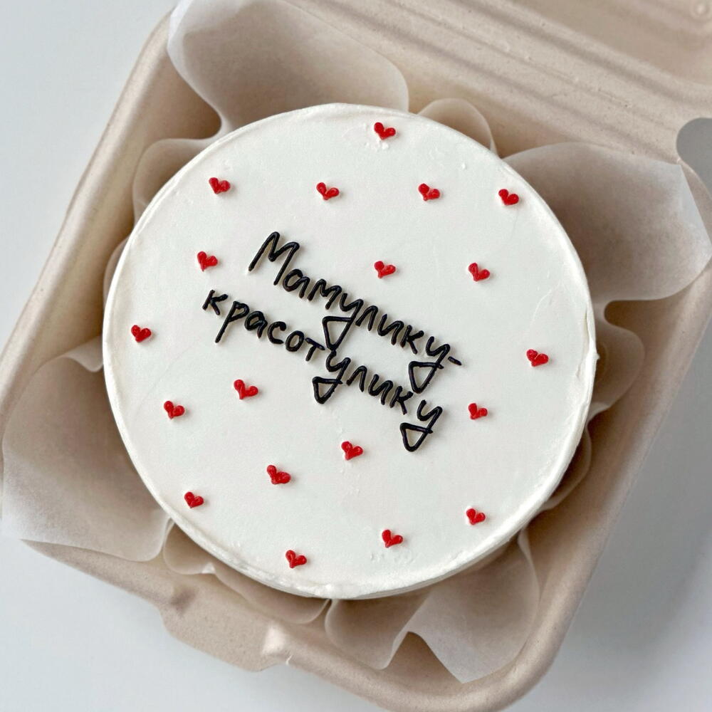 Бенто-торт «Мамулику-красотулику»