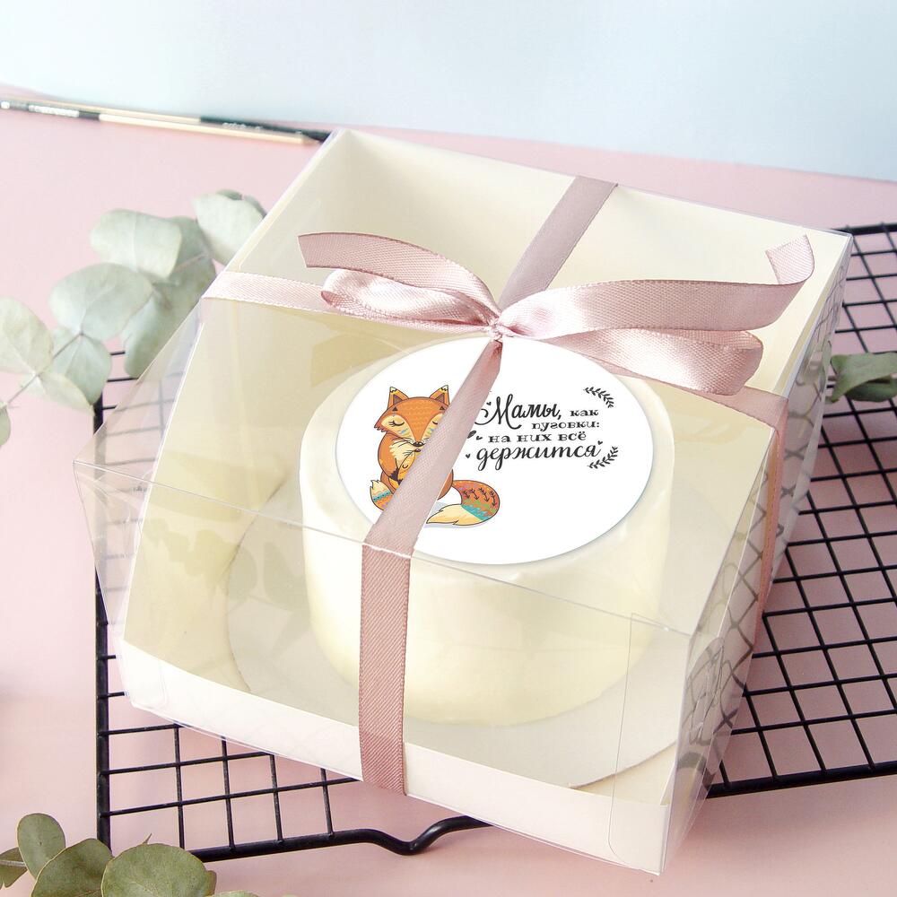 Бенто-торт Мамы, как пуговки