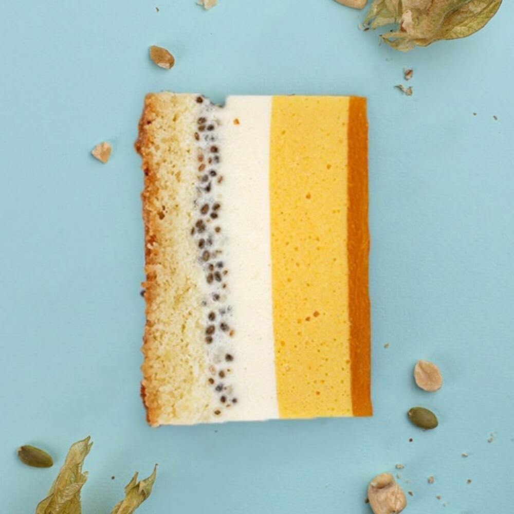 Бенто-торт Манго-маракуйя