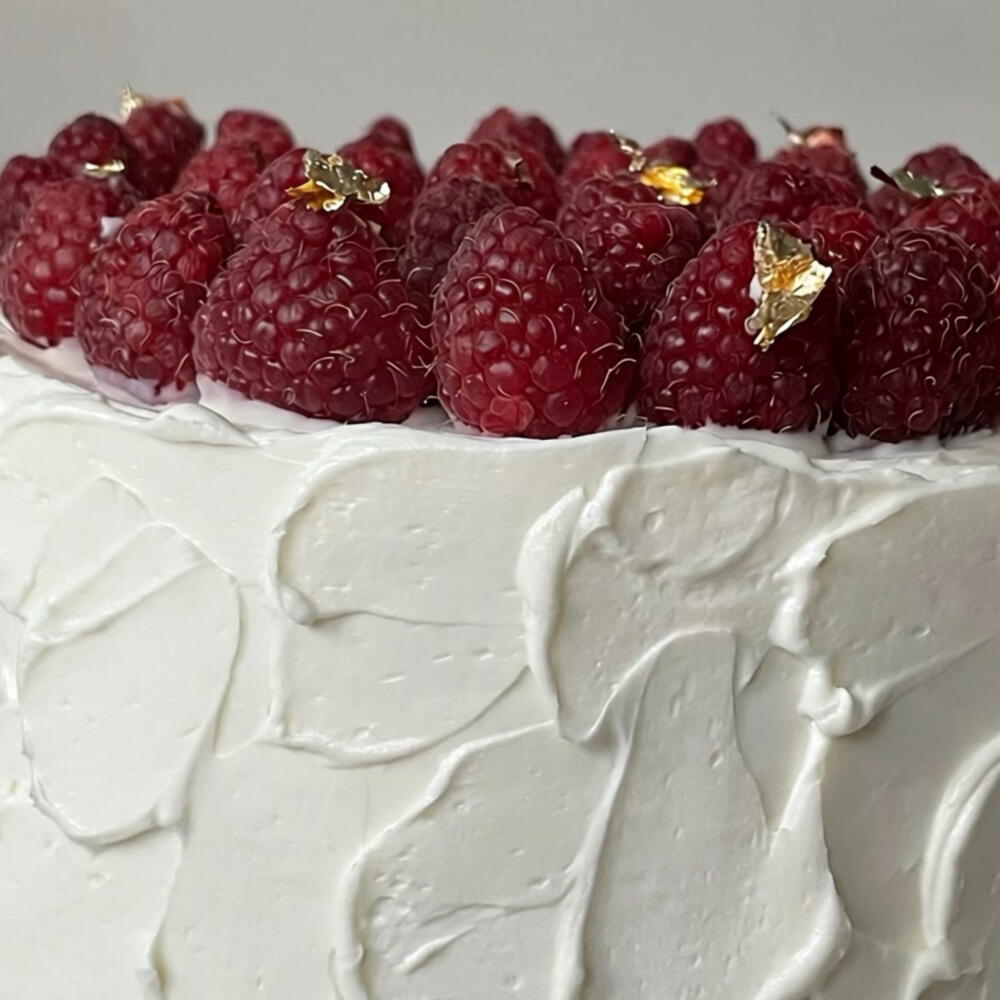 Бенто-торт Maxi со свежей малиной