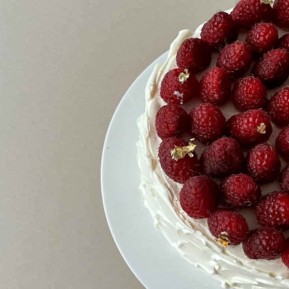 Бенто-торт Maxi со свежей малиной