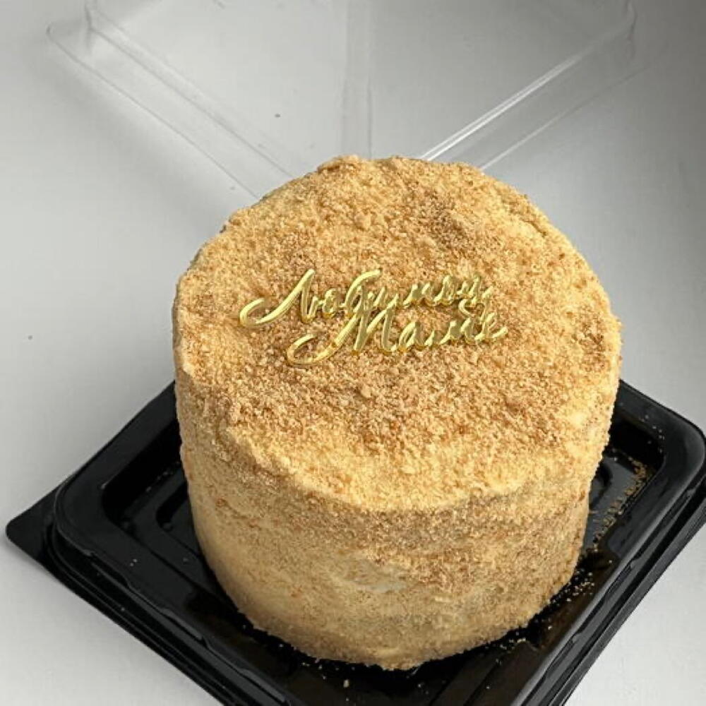 Бенто-торт медовик классический