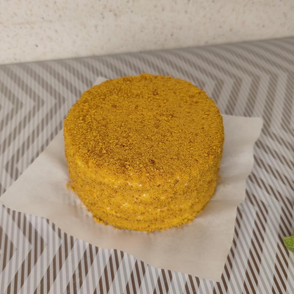 Бенто-торт медовик классический