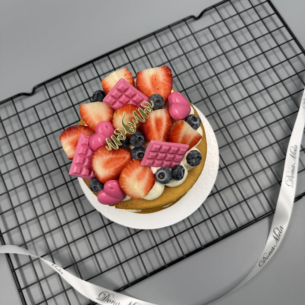 Бенто торт медовик «люблю»