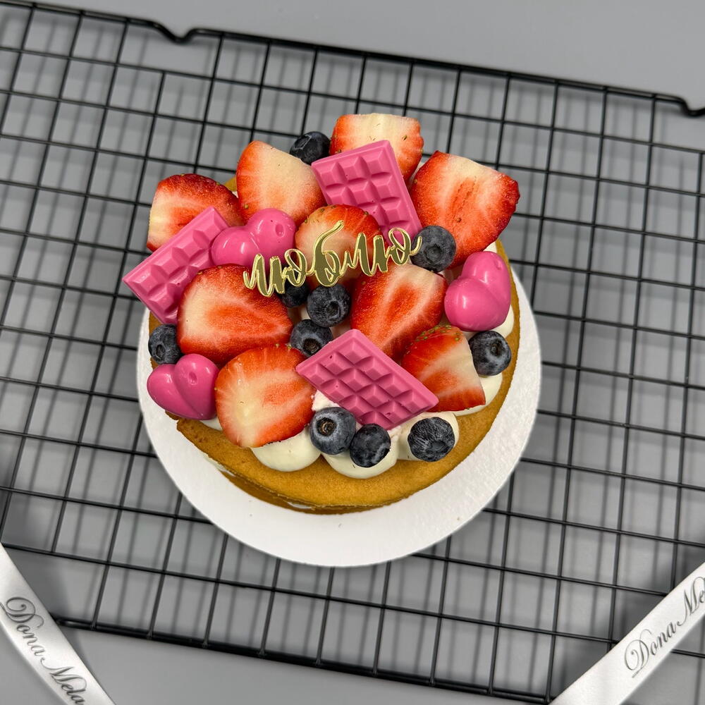 Бенто торт медовик «люблю»