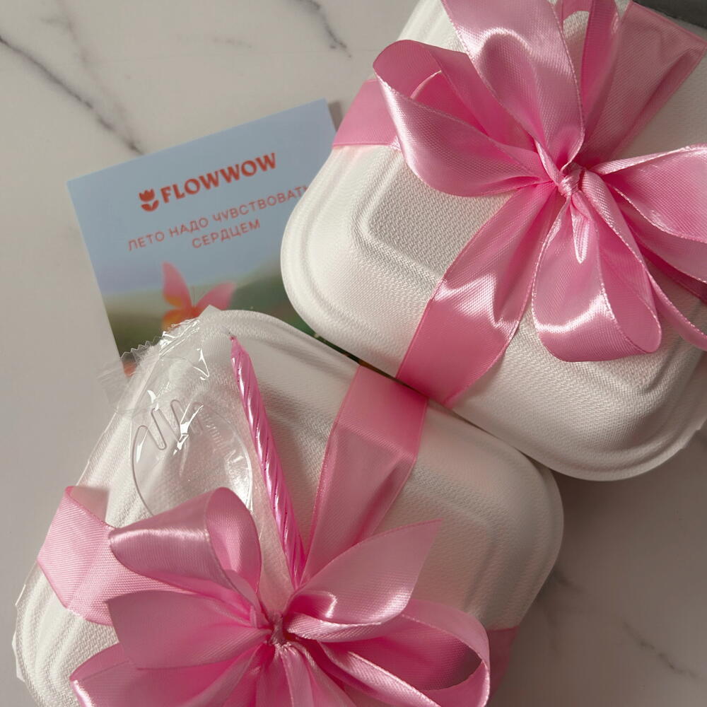 Бенто торт «Медведь с сердечком»