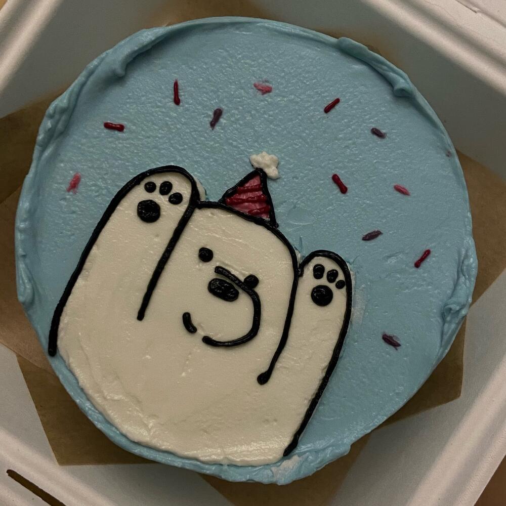 Бенто торт медвежонок