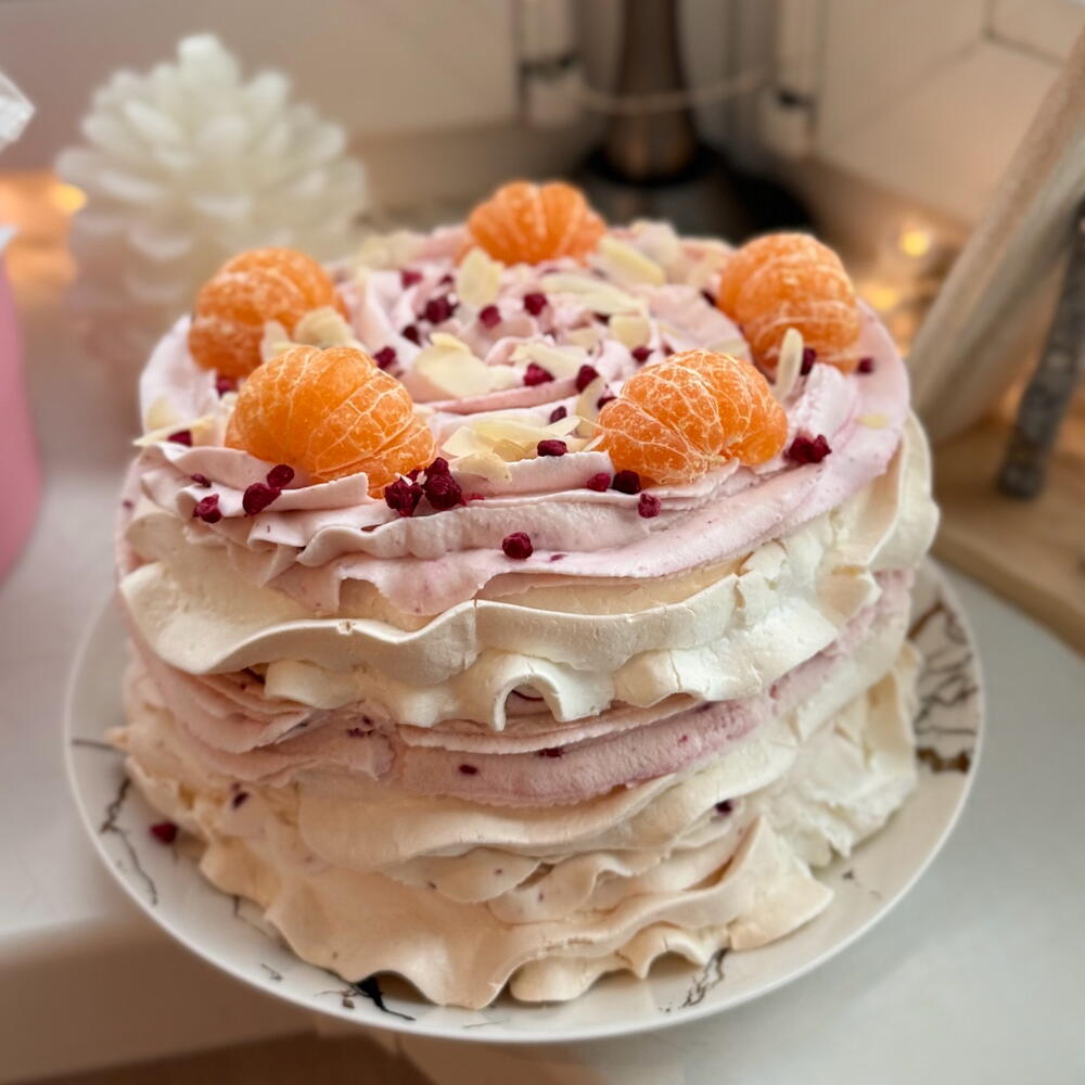 Бенто - торт Меренговый / Торт на 14 февраля , для мамы, на день рождения