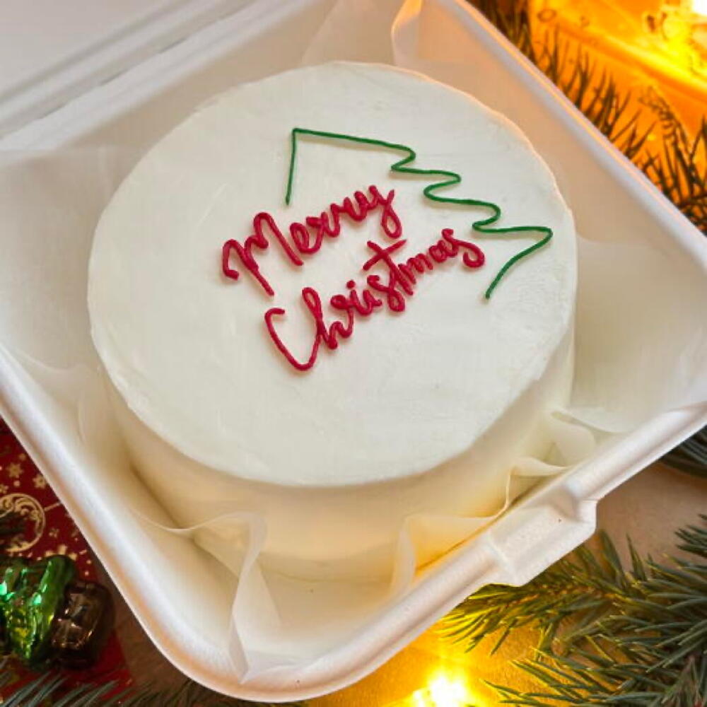 Бенто торт Merry Christmas