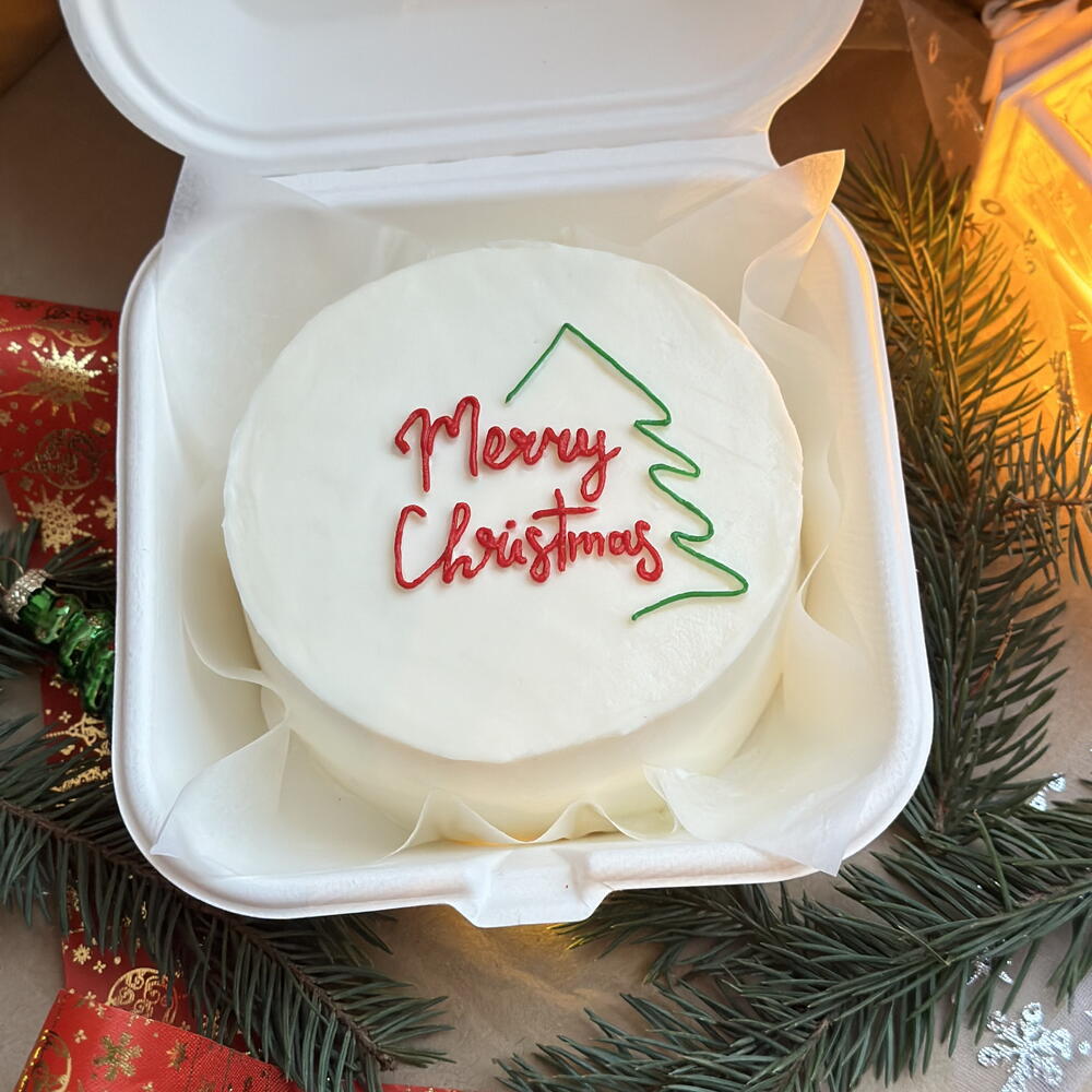 Бенто торт Merry Christmas