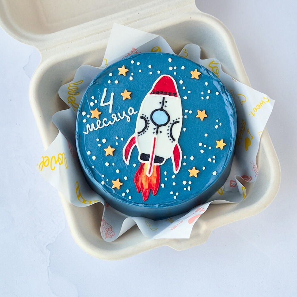 Бенто-торт метрика "ракета"