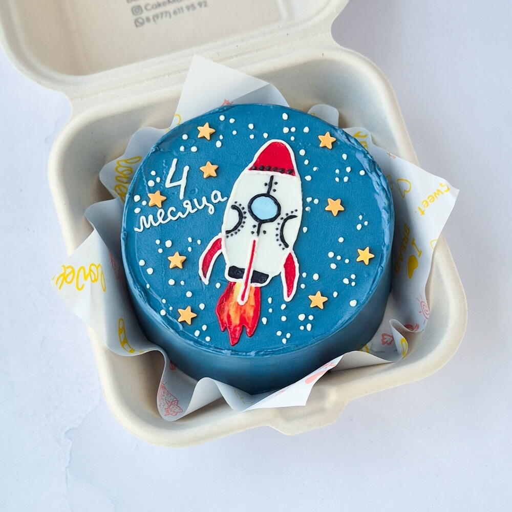 Бенто-торт метрика "ракета"