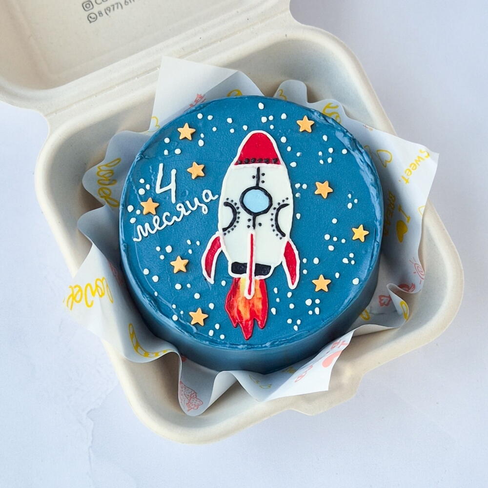 Бенто-торт метрика "ракета"