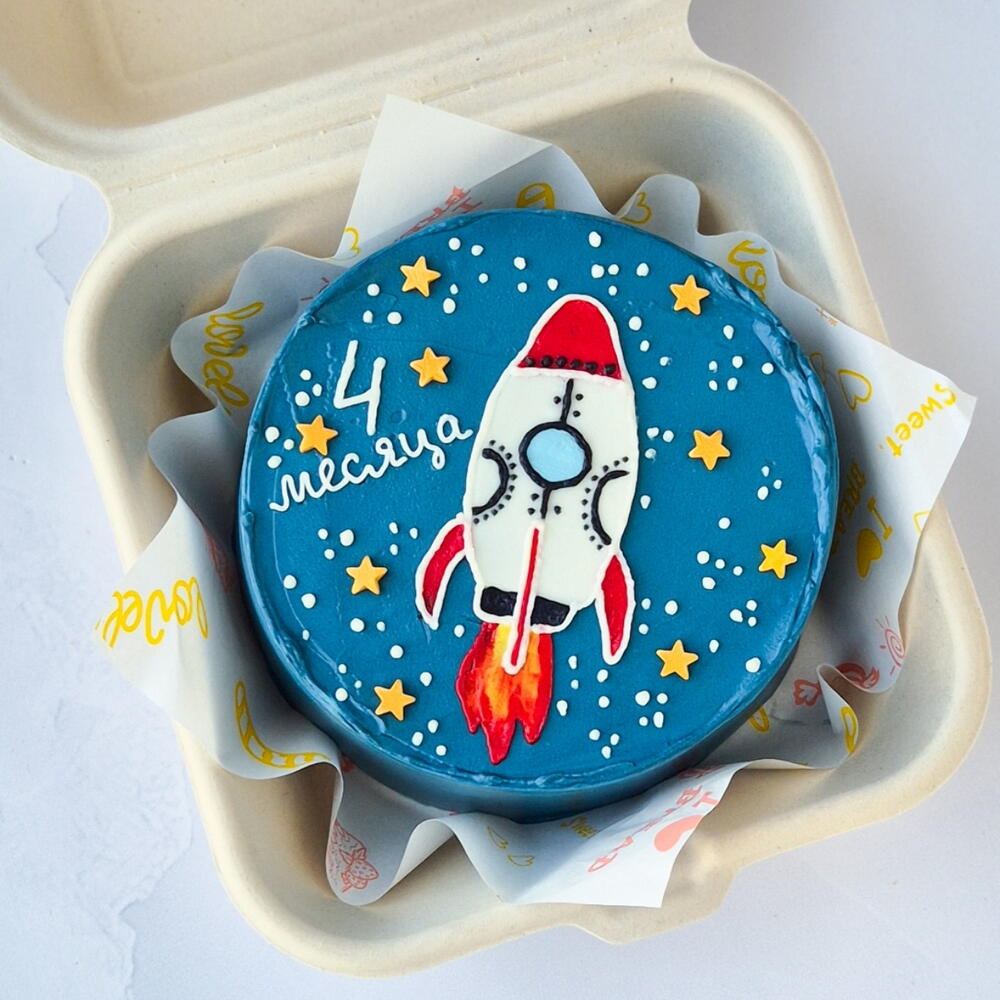 Бенто-торт метрика "ракета"