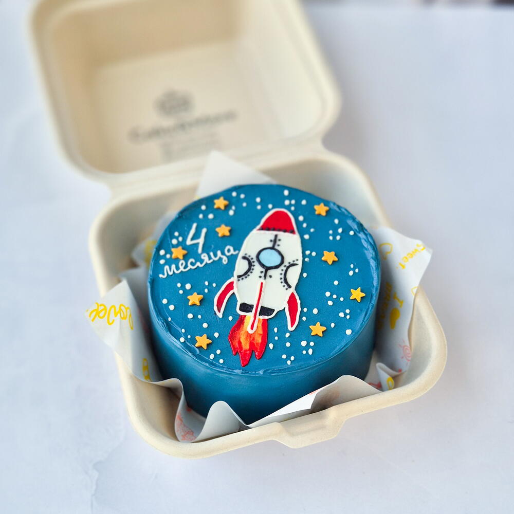 Бенто-торт метрика "ракета"