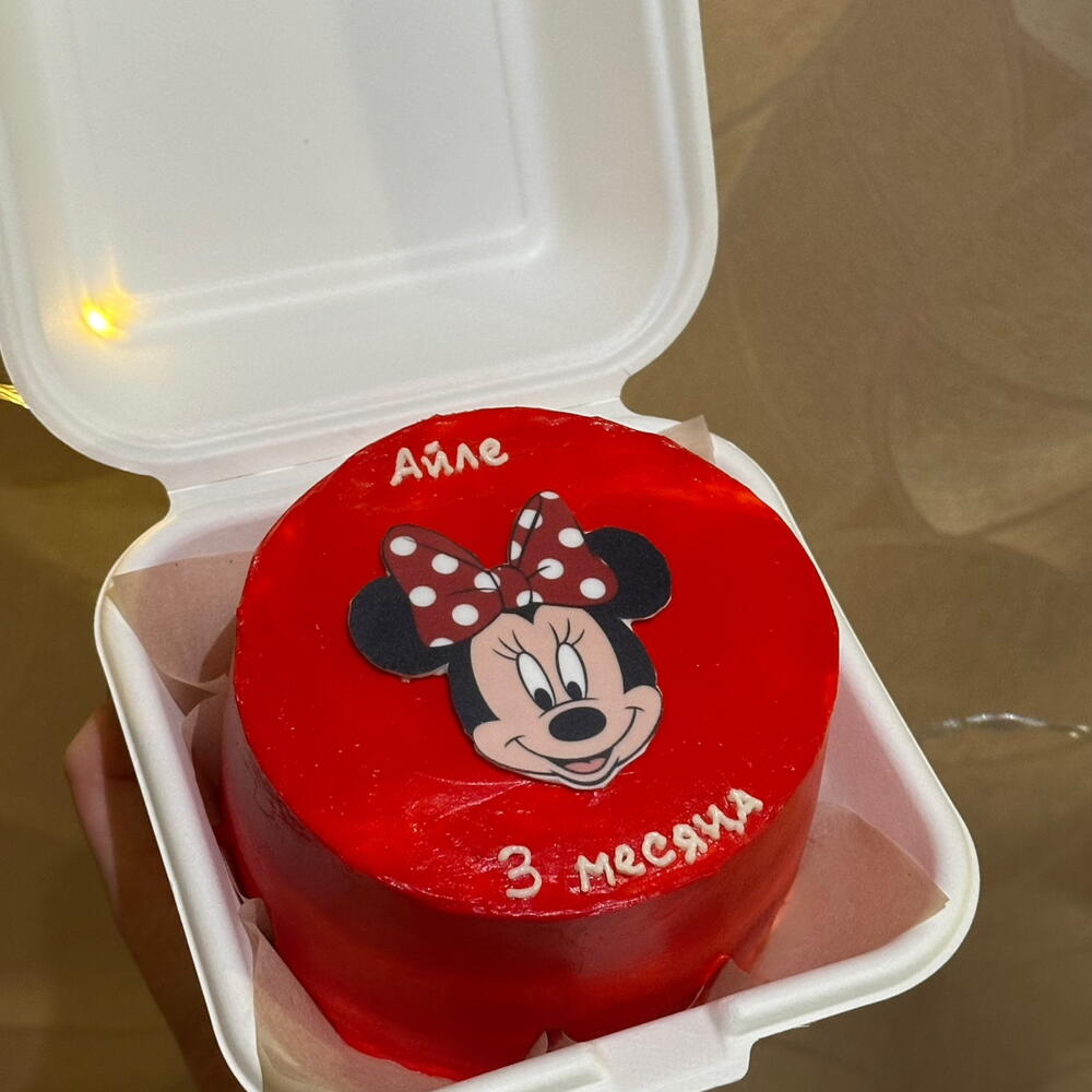 Бенто торт Микки Мауса детский