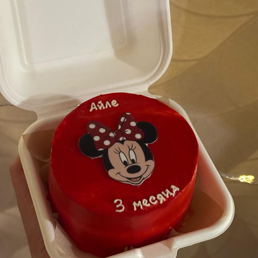 Бенто торт Микки Мауса детский