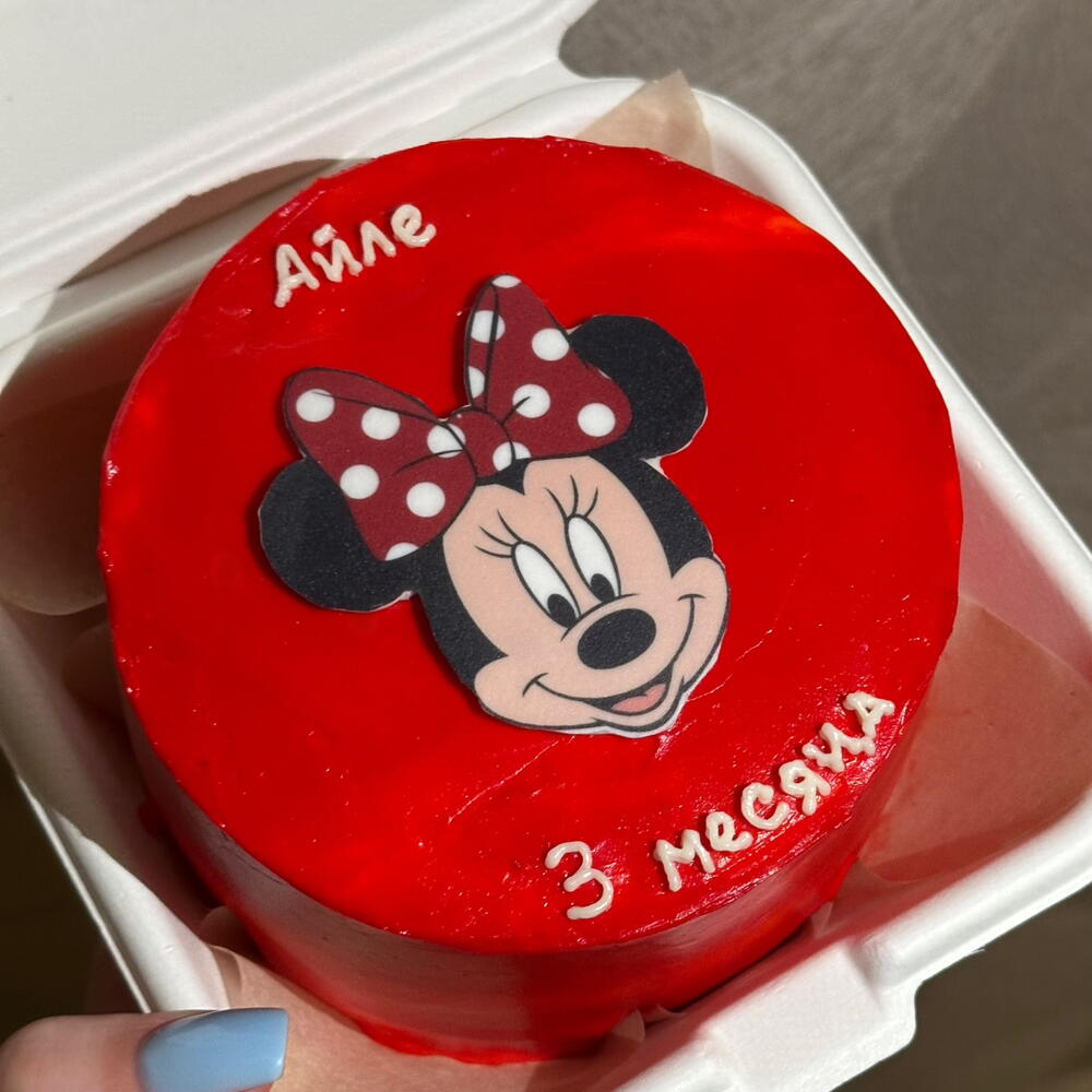 Бенто торт Микки Мауса детский