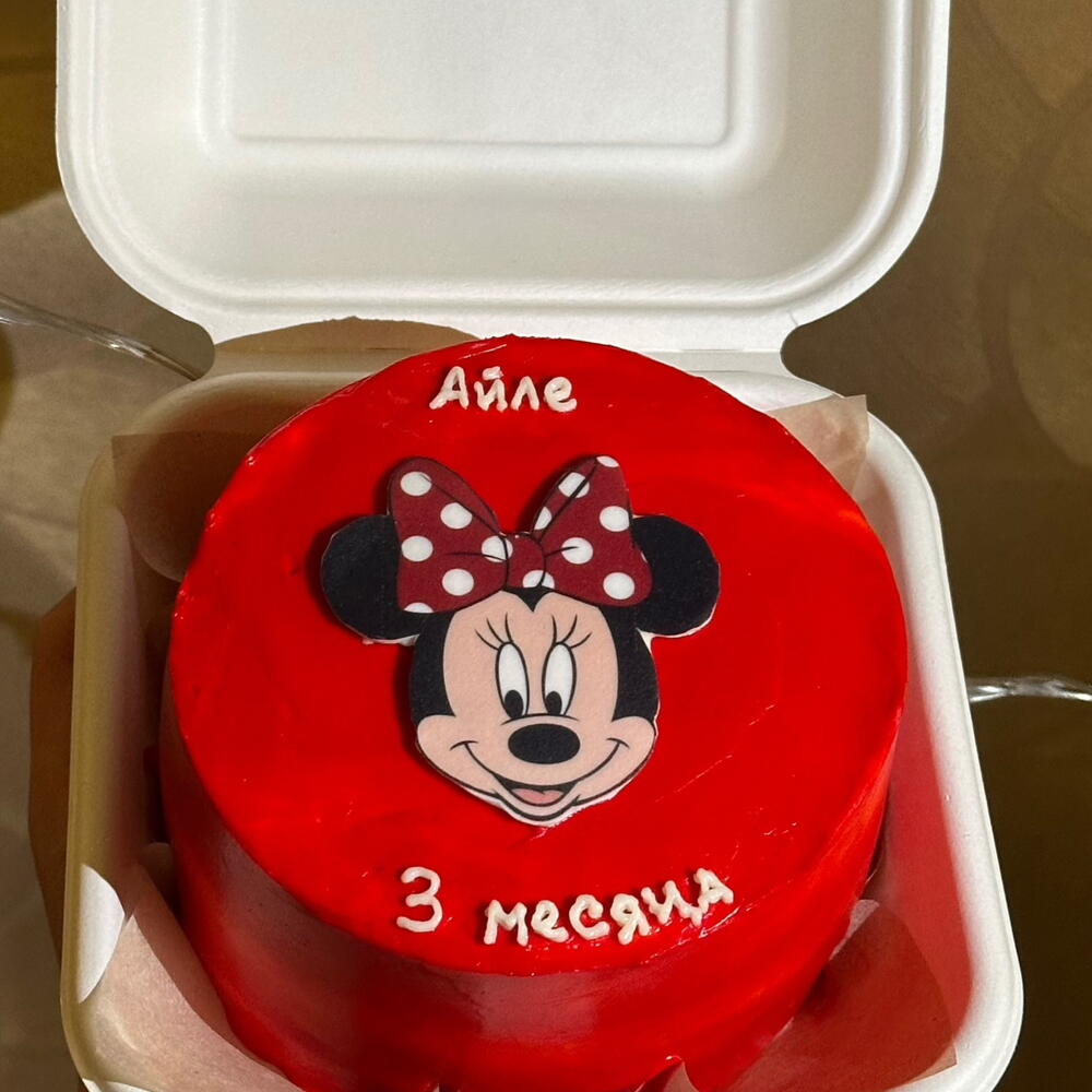 Бенто торт Микки Мауса детский