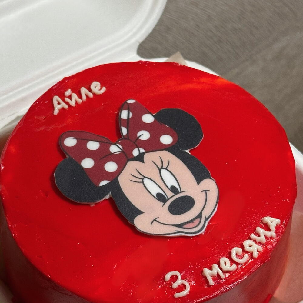 Бенто торт Микки Мауса детский