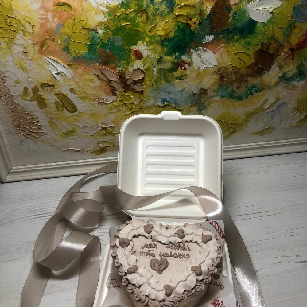 Бенто-торт Милка с дизайном на заказ