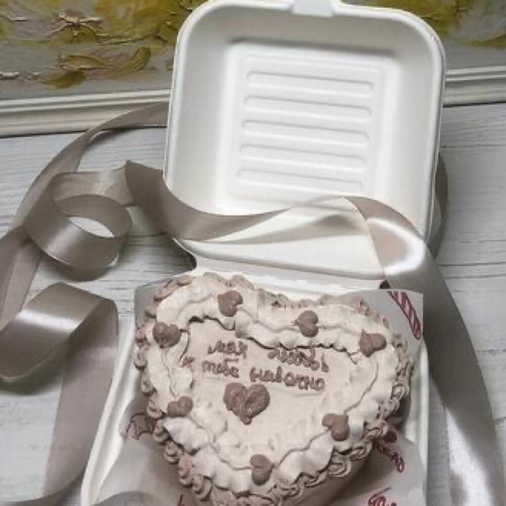 Бенто-торт Милка с дизайном на заказ