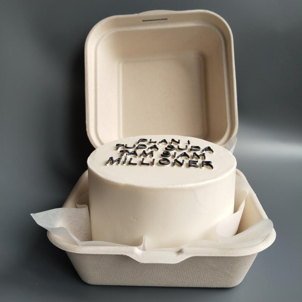 Бенто торт Миллионер на день рождения