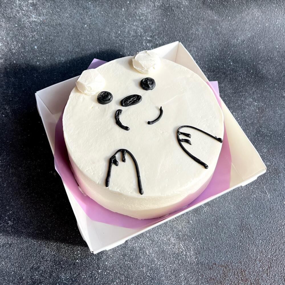 Бенто торт «милый медвежонок»