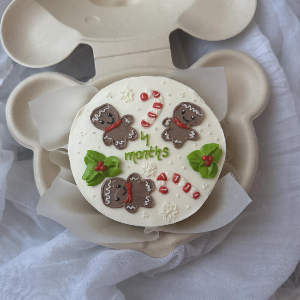 Бенто торт мини 4 месяца