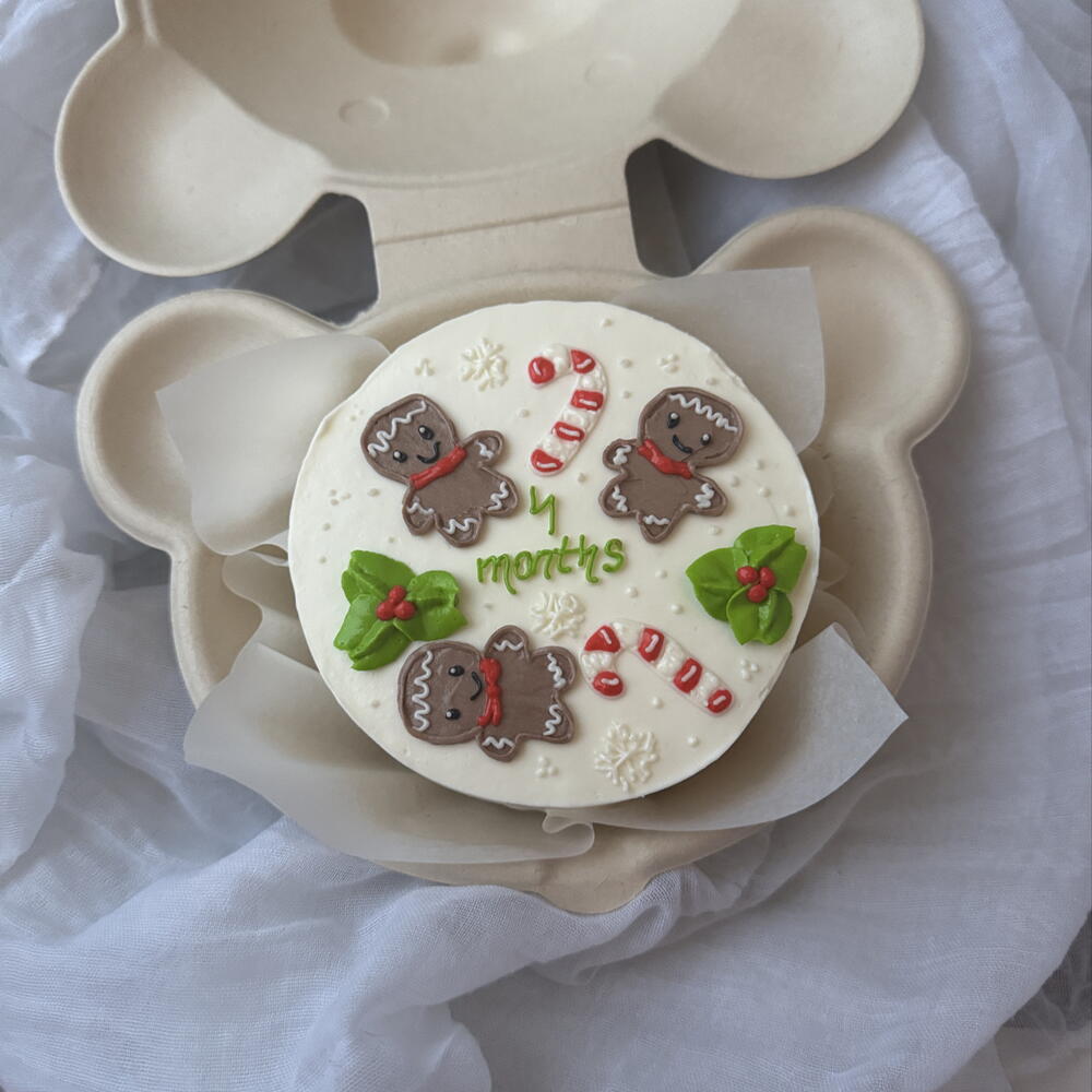 Бенто торт мини 4 месяца