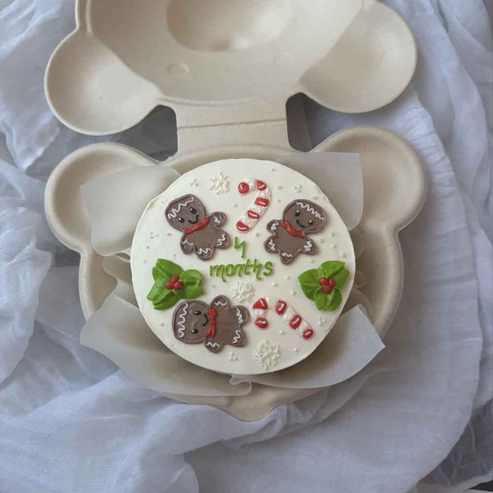 Бенто торт мини 4 месяца