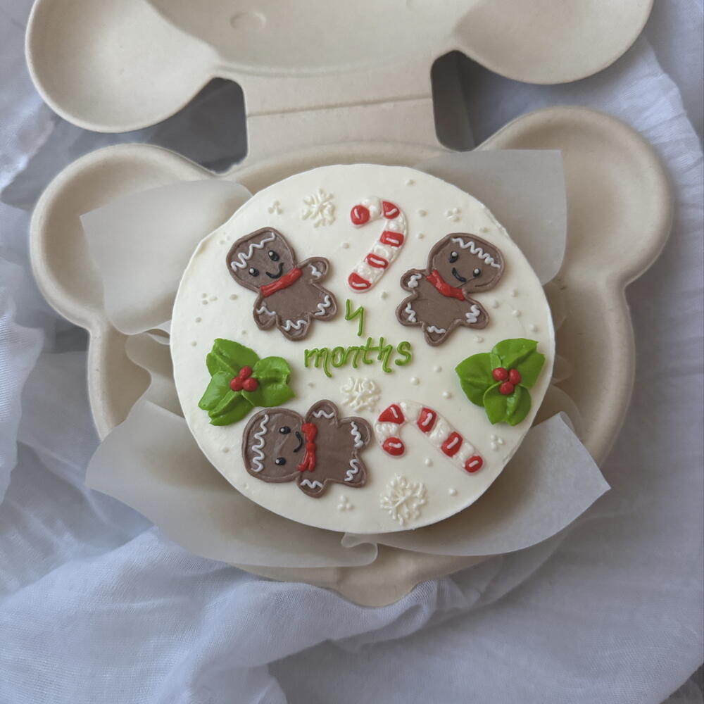 Бенто торт мини 4 месяца