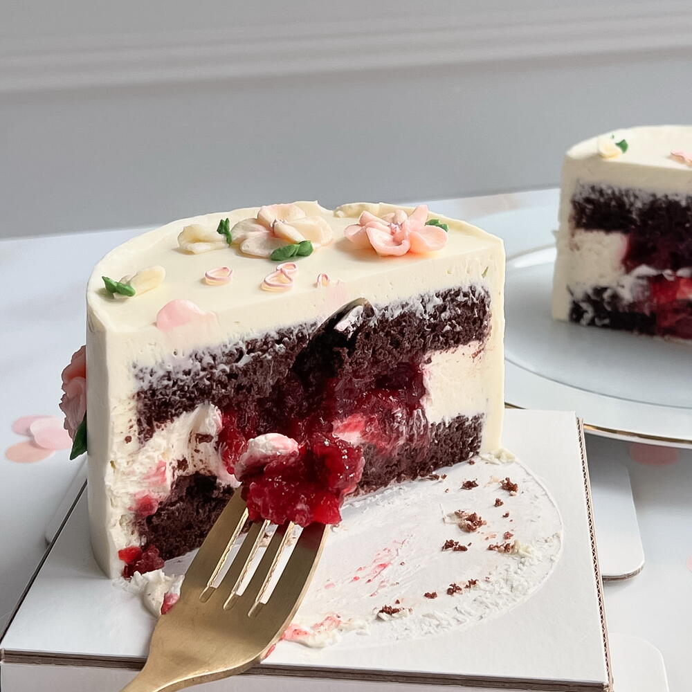 Бенто торт мини для двоих 14 февраля