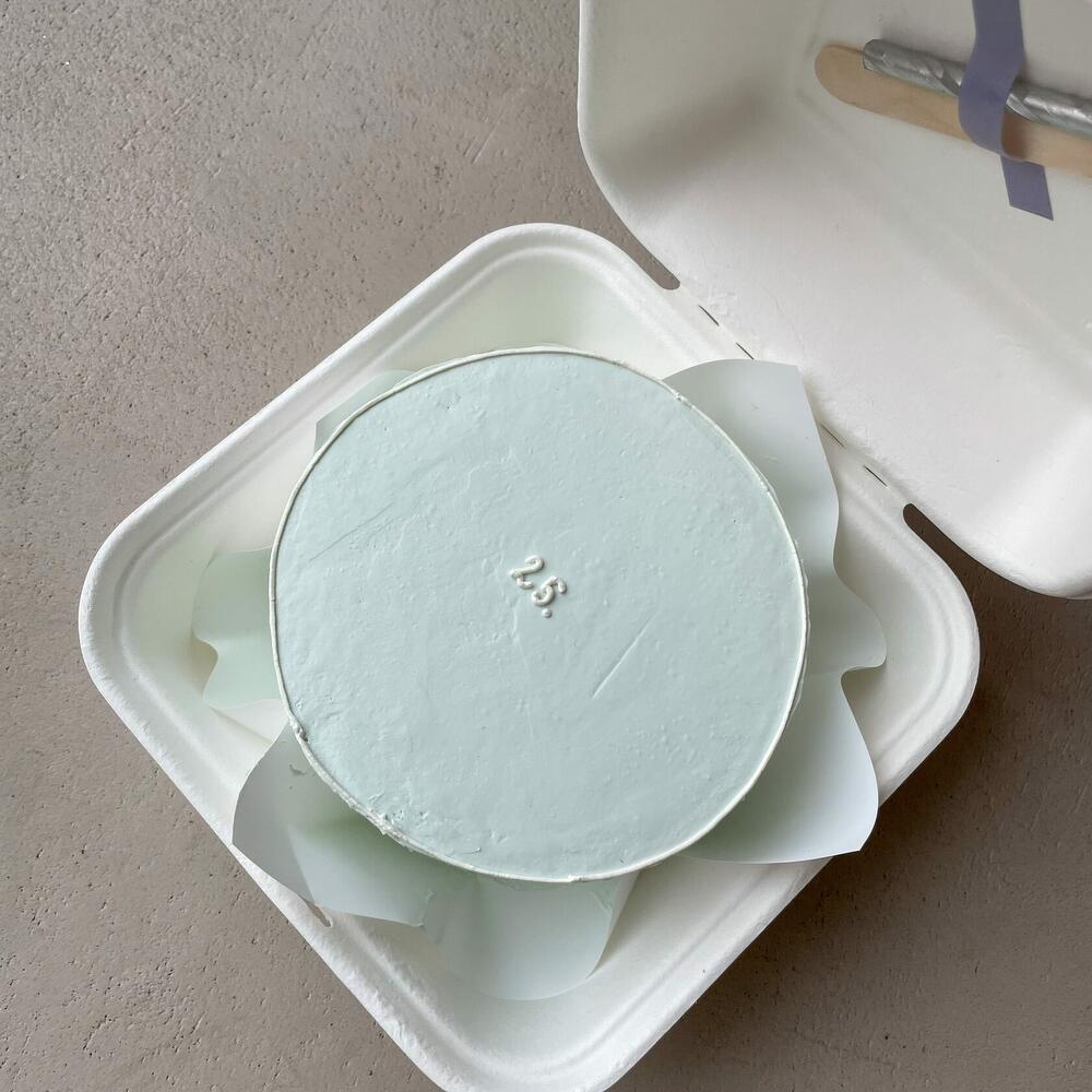 Бенто-торт «Минималистичный дизайн»