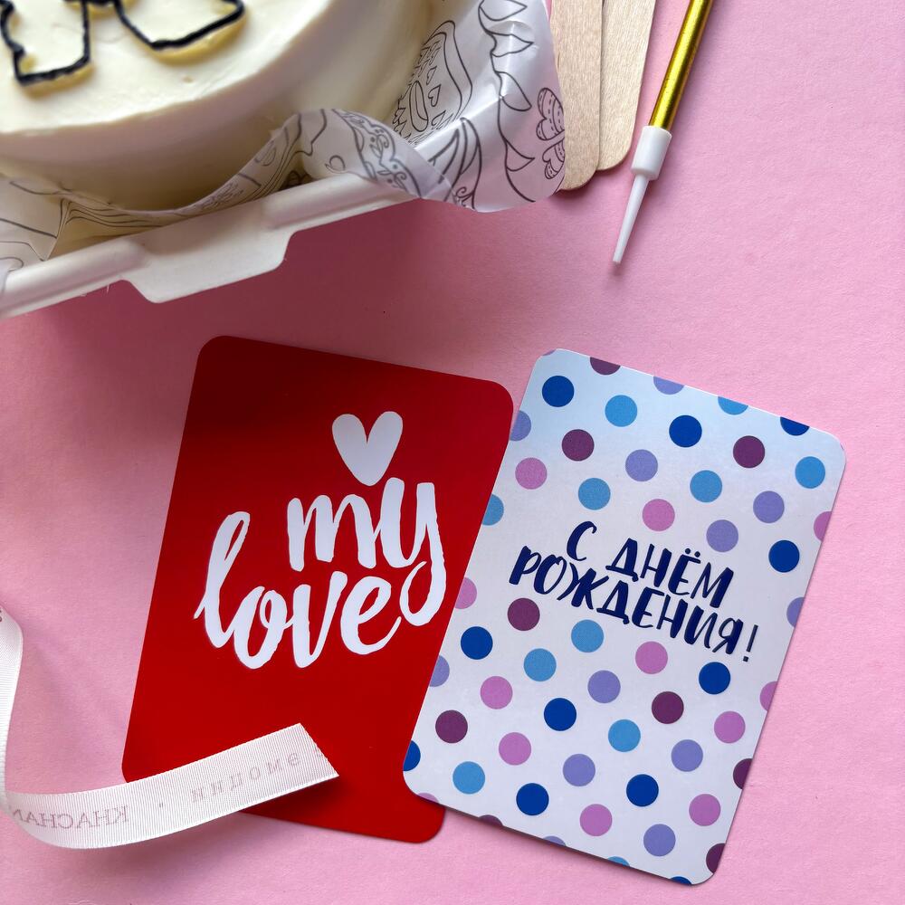 Бенто торт "Мишка с сердцем" девушке, любимой, жене, парню, мужу на 14 февраля