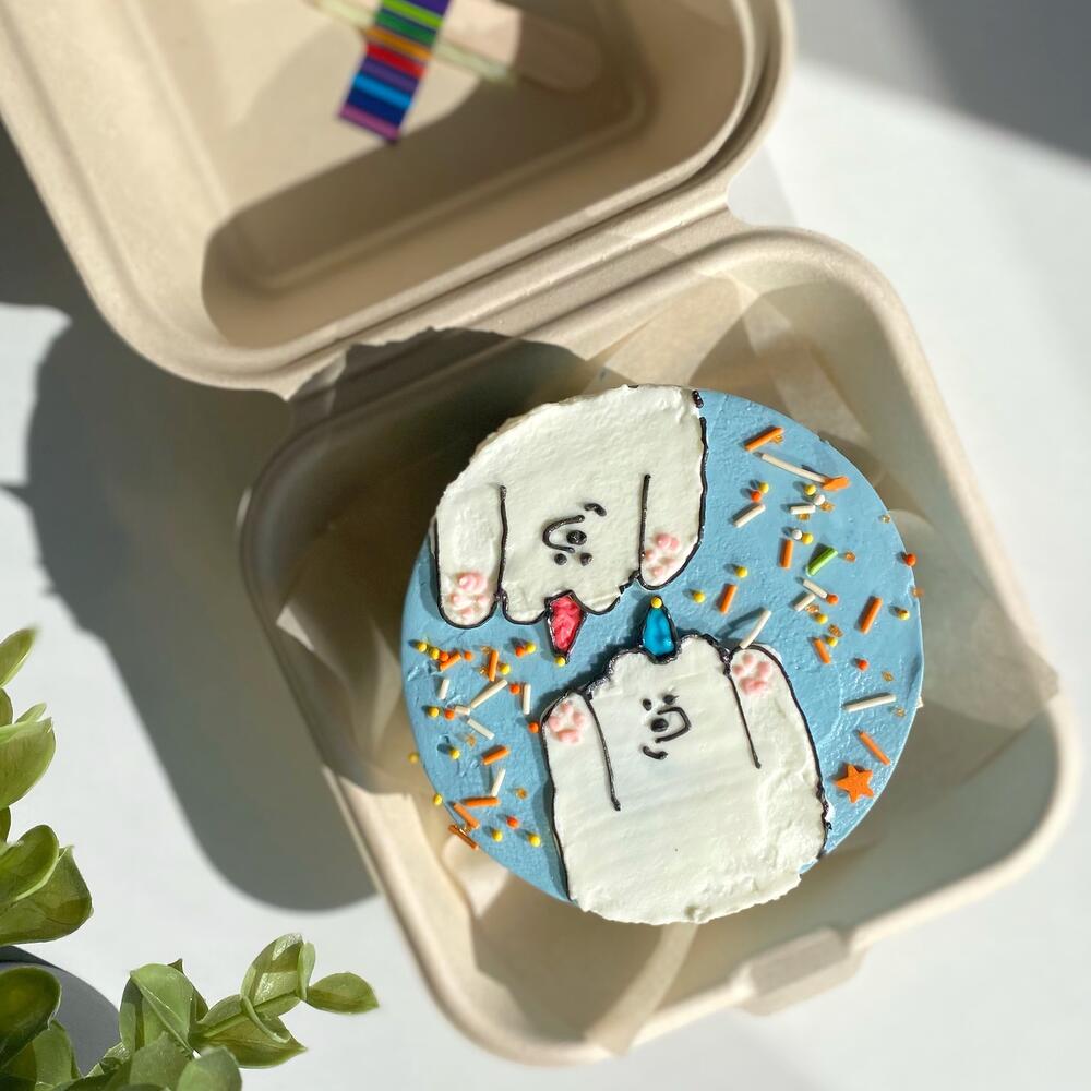 Бенто-торт мишки