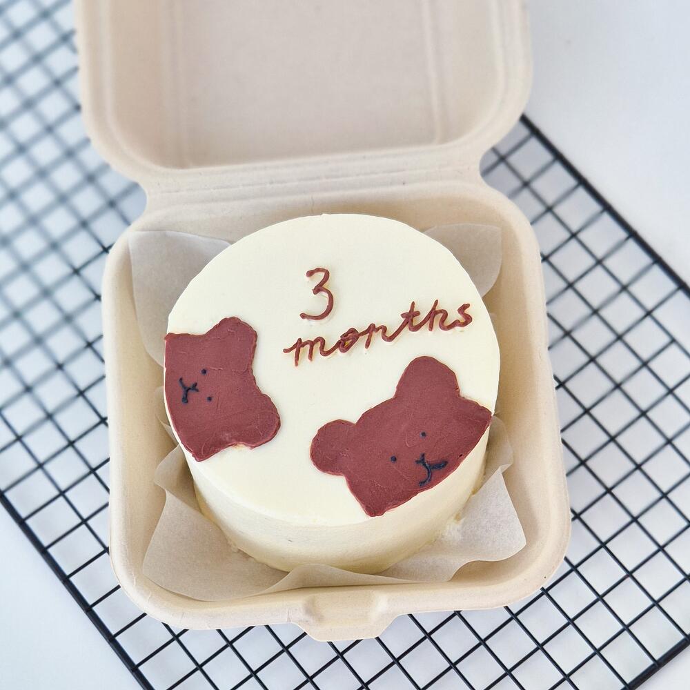 Бенто-торт мишки