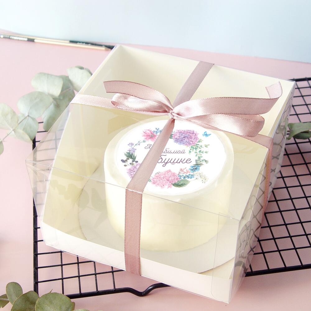 Бенто торт Моей любимой бабушке в подарок для бабушки на день рождения, ко дню бабушки