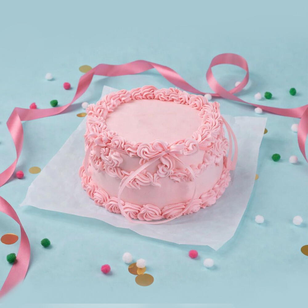 Бенто-торт Молочная девочка клубника-банан 700 г