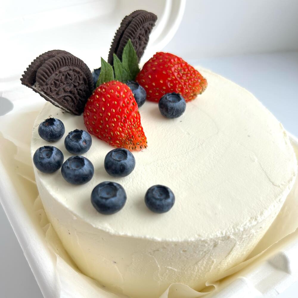 Бенто-торт «Молочный ломтик» 12 см