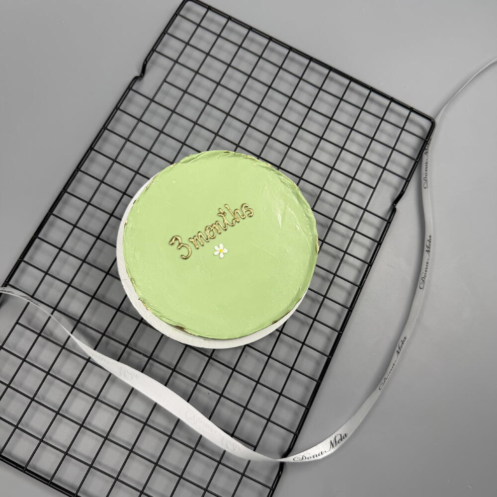 Бенто торт months ромашка минимализм