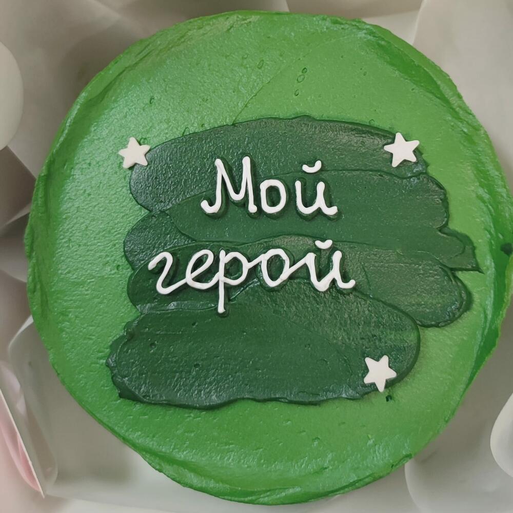 Бенто торт «мой герой»