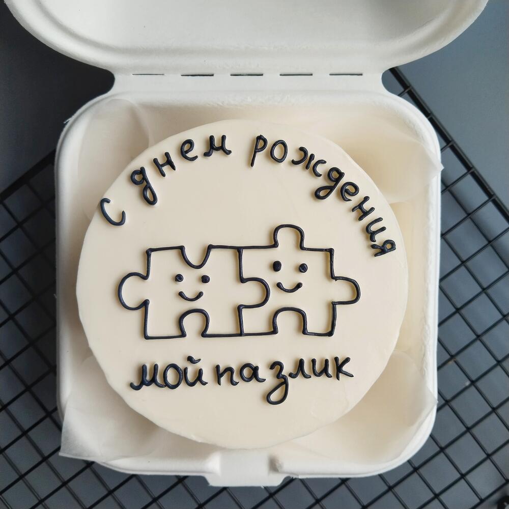 Бенто торт мой пазлик