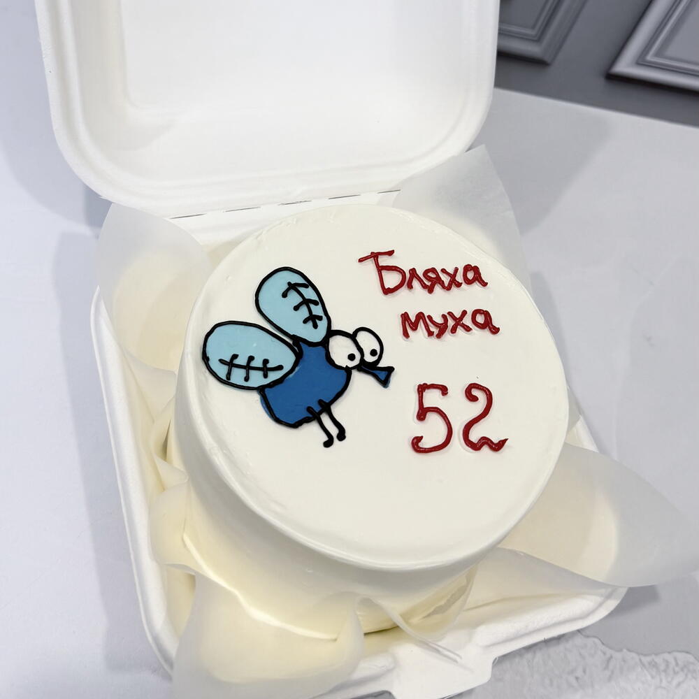 Бенто торт Муха