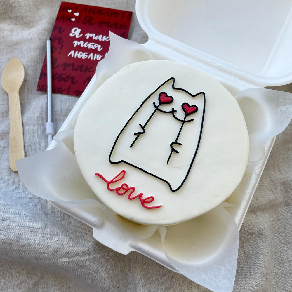 Бенто торт Мур любовь