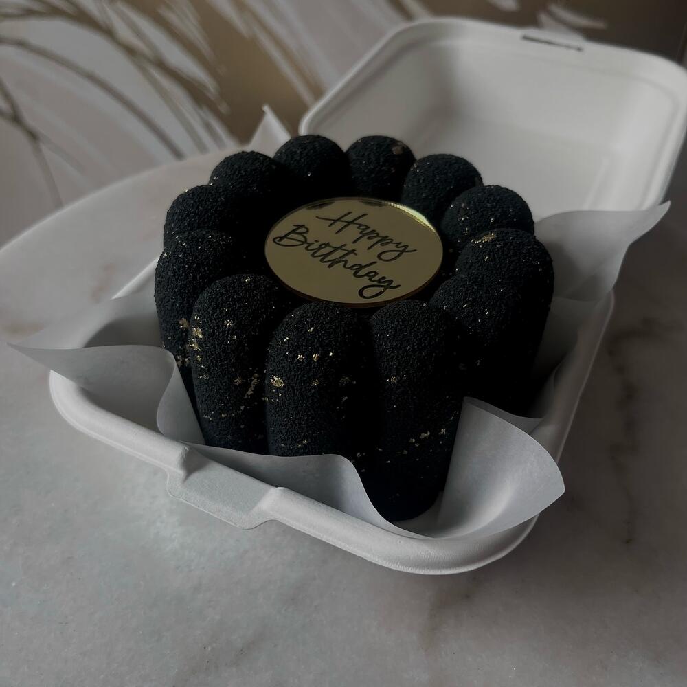 Бенто торт муссовый happy birthday